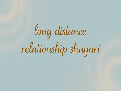 long distance relationship shayari in hindi