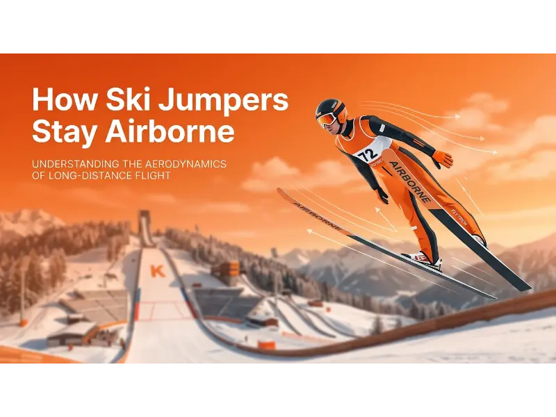 How Do Ski Jumpers Stay In The Air For So Long Time?